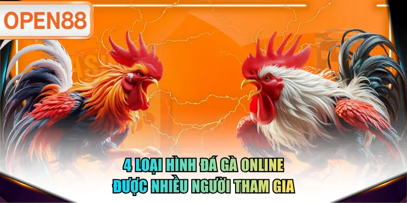 4 loại hình đá gà online được nhiều người tham gia