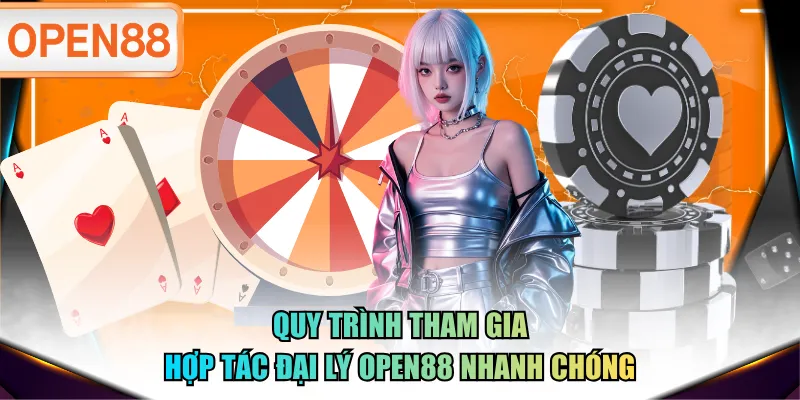 Quy trình tham gia hợp tác đại lý OPEN88 nhanh chóng